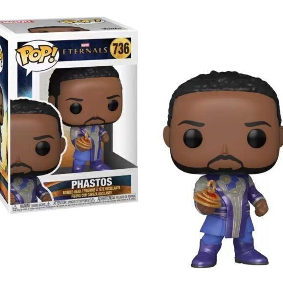 NEW Funko Pop! Marvel: Eternals‎ - Phastos #736 Bobble Head Figurine - Picture 1 of 5